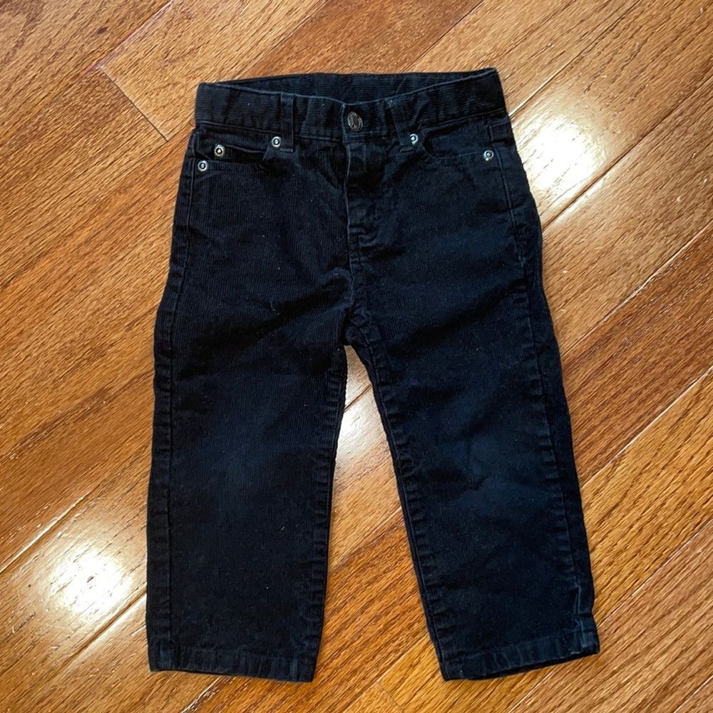 Janie & Jack Adjustable Waist Corduroy Pants